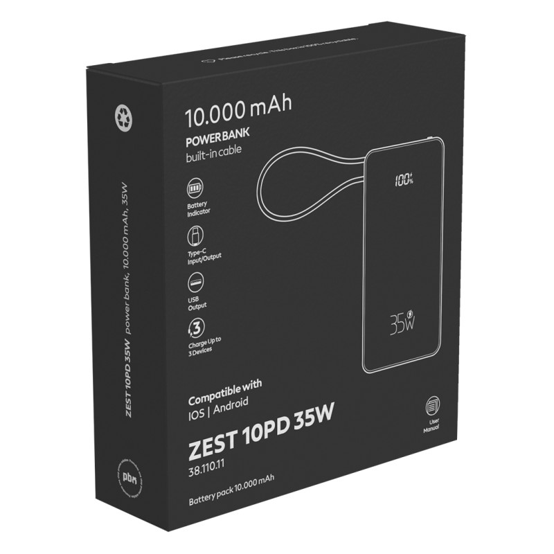 ZEST 10PD – Crna