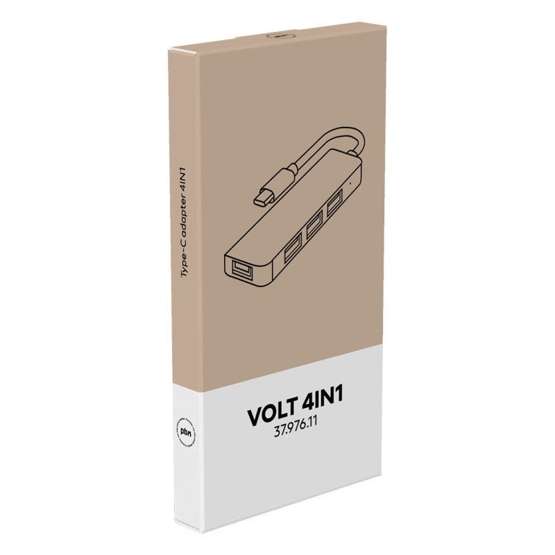 VOLT 4IN1 – Tamno siva