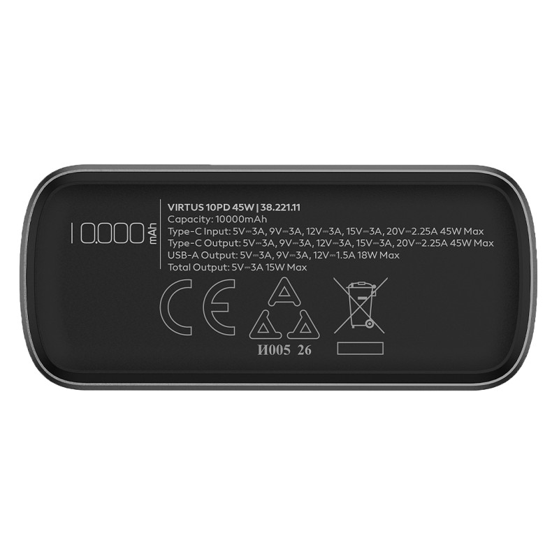 VIRTUS 10PD 45W – Tamno siva