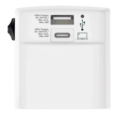 WORLD USB CHARGER AC 45PD