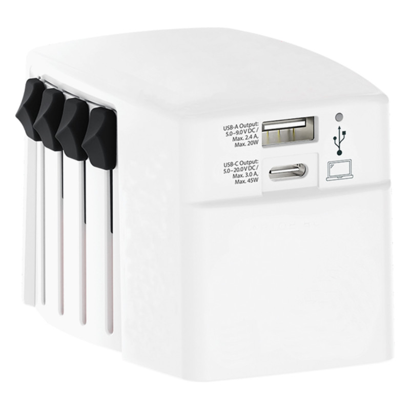 WORLD USB CHARGER AC 45PD – Bela
