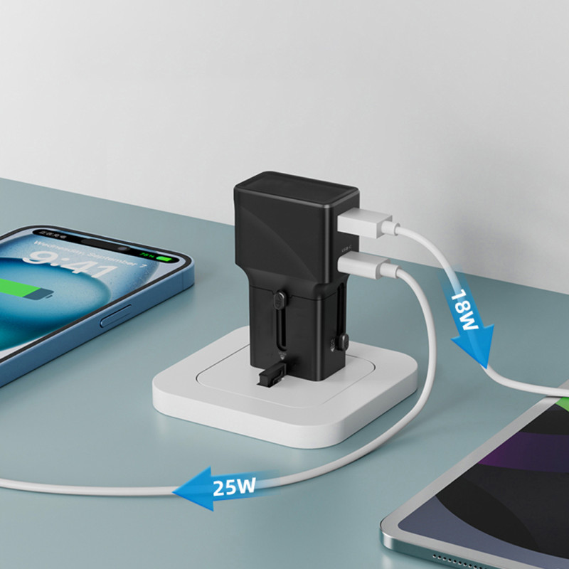INTER CHARGER 25W – Crna