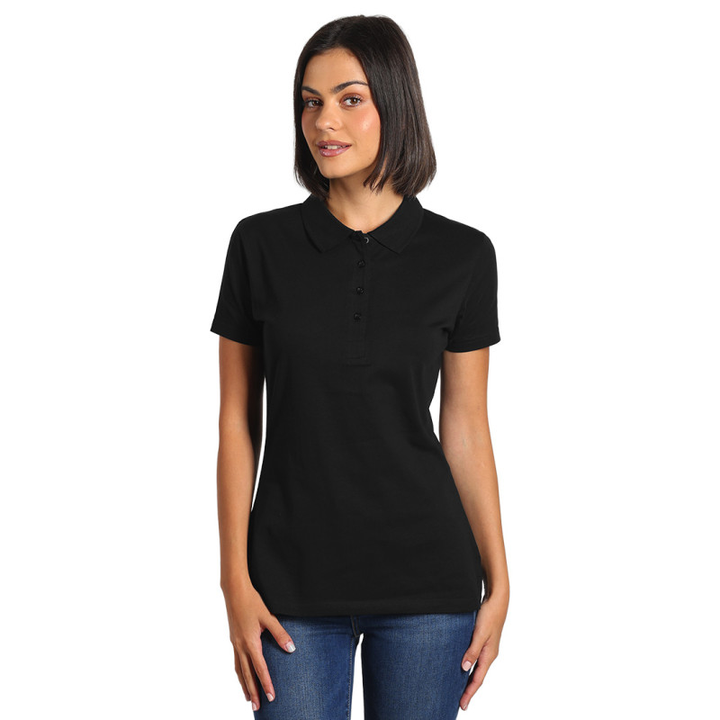 PREMIUM POLO LADY – Crna