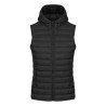 LIBERTY HOOD VEST WOMEN – Crna