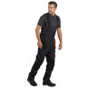 HAMMER BIB PANTS – Tamno siva