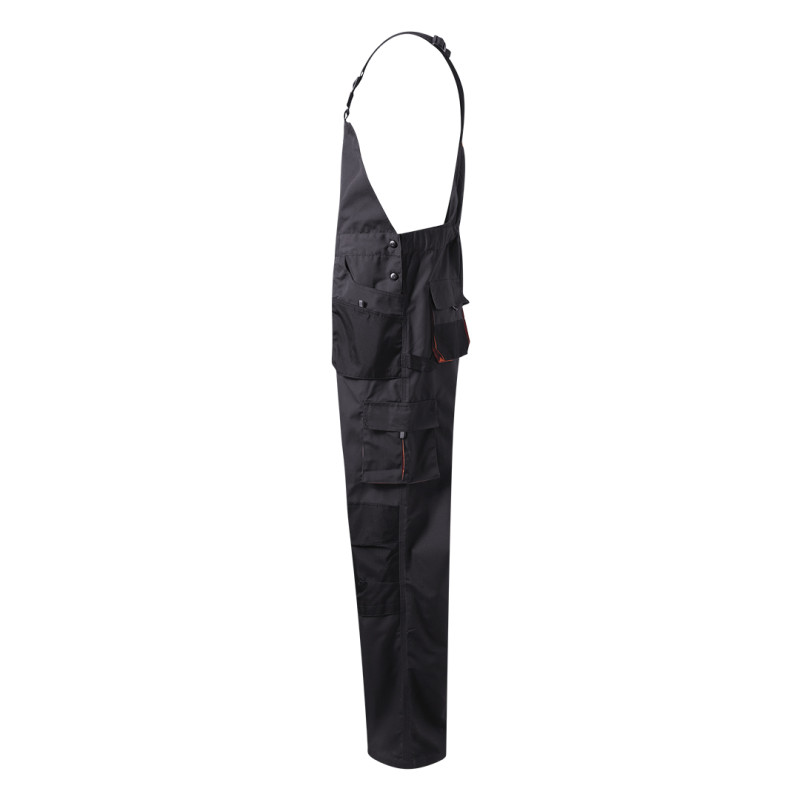 HAMMER BIB PANTS – Tamno siva