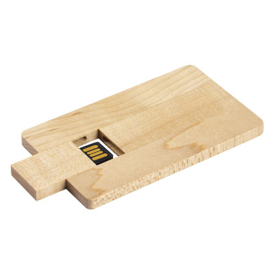 CREDIT CARD WOOD - USB