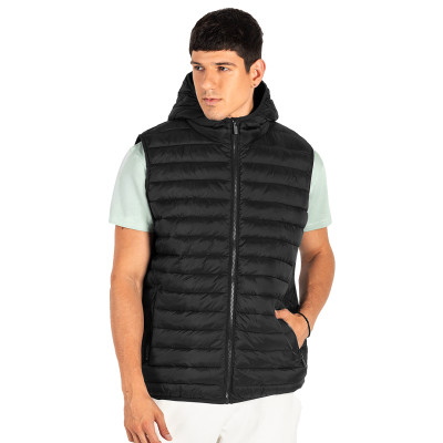 LIBERTY HOOD VEST MEN - Štepani prsluci