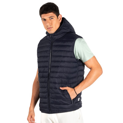 LIBERTY HOOD VEST MEN - Štepani prsluci