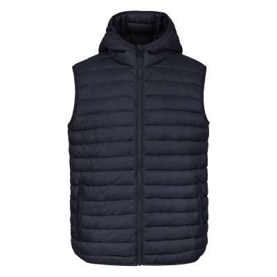 LIBERTY HOOD VEST MEN - Štepani prsluci