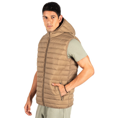 LIBERTY HOOD VEST MEN - Štepani prsluci