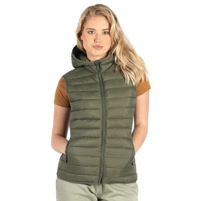 LIBERTY HOOD VEST WOMEN - Štepani prsluci