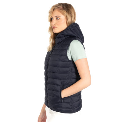 LIBERTY HOOD VEST WOMEN - Štepani prsluci