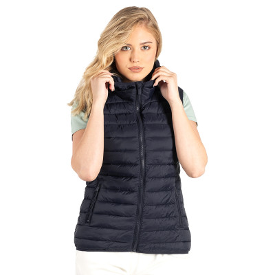 LIBERTY HOOD VEST WOMEN - Štepani prsluci