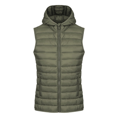 LIBERTY HOOD VEST WOMEN - Štepani prsluci