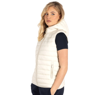 LIBERTY HOOD VEST WOMEN - Štepani prsluci