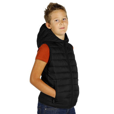 LIBERTY HOOD VEST KID - Štepani prsluci