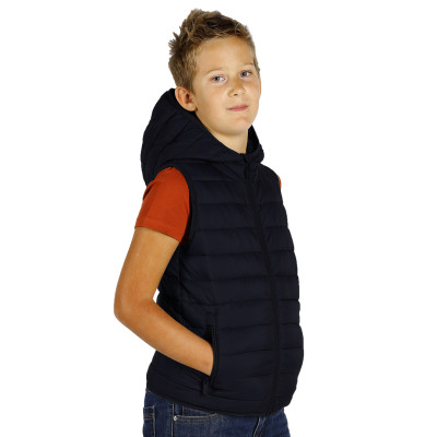 LIBERTY HOOD VEST KID - Štepani prsluci