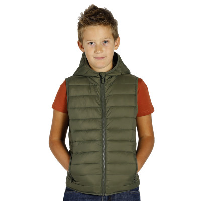LIBERTY HOOD VEST KID - Štepani prsluci