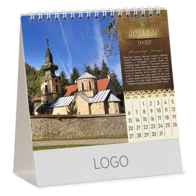 PRAVOSLAVNI MANASTIRI 13 - Stoni kalendari