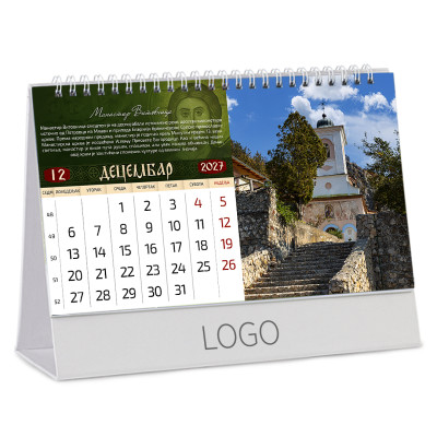 PRAVOSLAVNI MANASTIRI 18 - Stoni kalendari