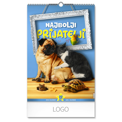 NAJBOLJI PRIJATELJI - Zidni kalendari