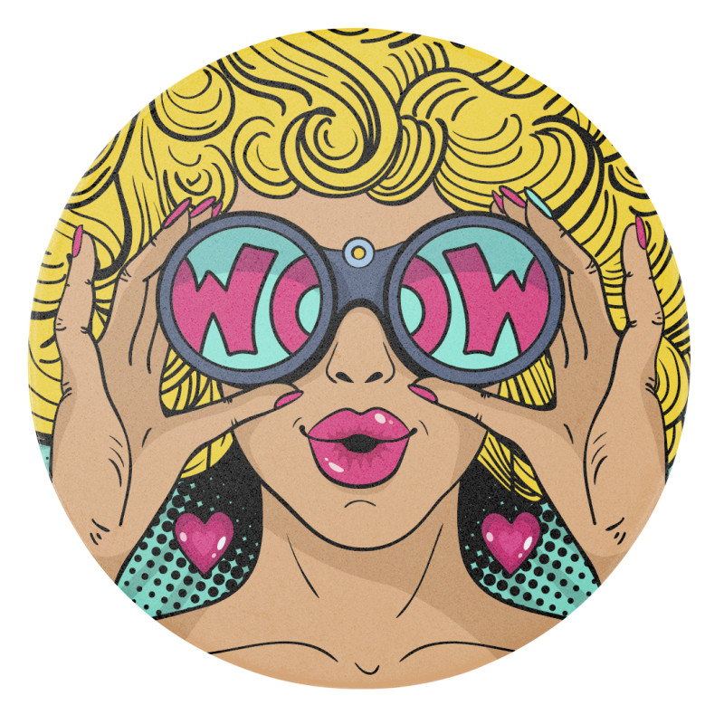 MEMO ROUND MATT – Bela