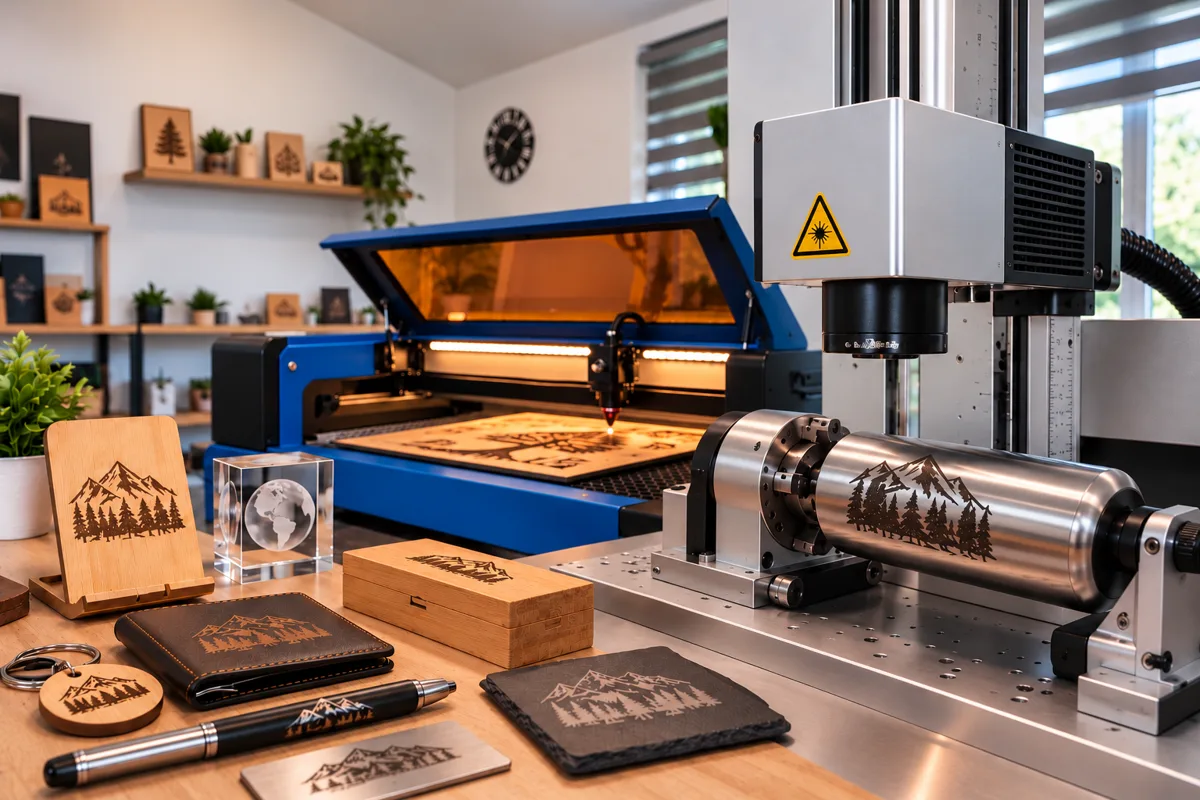 Radionica 3D ART – CO2 i fiber laser i proizvodi sa laserskom gravurom: drvo, koža, metal, staklo